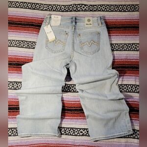 Miss Me size 30 Light Wash High Rise wide leg Jeans